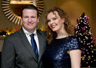 Gary Harty and Iwona Spik from Ballinderreen at the New Years Eve Ball in the Harbour Hotel.