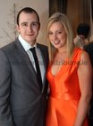 Paul White, Newcastle, Galway, and Louise Lohan, Kilconieron, at the County Galway Charity Mayoral Ball at the Lough Rea Hotel.