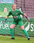 Galway WFC Peamount  United at Eamonn Deacy Park.<br />
Galway WFC goalkeeper Hannah Walsh 