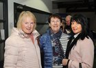 <br />
Theresa Concannon, Milltown; Ann Duggan,  Claregalway and Mary Lyons, Castlegar, at the opening of  an Art Exhibition by Trish Darcy and Mary Cooke- Conneely, at the Portershed Eyre Square, 