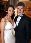 Misha McNulty and Ronan Forde at the Irish Friends of Albania Annual Charity Ball at the Radisson Blu Hotel.