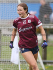 Galway v Mayo CLGFA Minor Championship A final at the Connacht GAA Centre of Excellence, Bekan, Co Mayo.<br />
Galway’s Niamh Divilly after scoring a goal