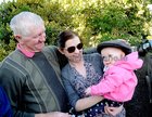 <br />
If the cap fits... Anthony Thompson, with his daughter Joan Geoghegan and grandaughter Ciara, at the unveiling of a memorial to the memory of the Three in a row Ardrahan County Hurling Championships  1894-95-96. at Ardrahan. 