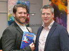 Renmnore Pantomime's Alan Greaney and John Wright, Set Design, at the reception to mark the Silver Jubilee of the 16th Renmore Pantomime 'Sleeping Beauty' at this year's Renmore Pantomime 'Aladdin' in the Town Hall Theatre last Saturday evening.