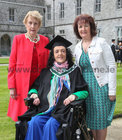 Yvonne Fahy, Headford Road, who was conferred with a Bachelor of Arts, Honours, at NUI Galway, pictured with her aunts Mary Kelly, Loughrea (left) and Teresa Ward, Monivea.