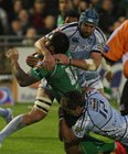 Connacht v Cardiff Blues RaboDirect Pro12  game at the Sportsground.