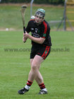 Tommie Larkins, David Hickey, during the Senior Hurling Championship at Athenry.