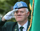 Tommy Derrane IUNVA Post 30 Galway during the annual wreath laying ceremony for IUNVA post 30 Galway and 60th Anniversary of the Siege of Jadotville in the Memorial Garden of Renmore Barracks.