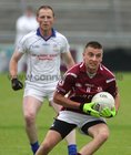 Annaghdown v Micheal Breathnach's at the Pearse Stadium.<br />
Enda Mullarkey, Annaghdown and Colm Ó Cuiv, Micheal Breathnach's