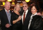 Michael O'Dowd and Sheila Cahill from Salthill, and John and Lil O'Shaughnessy of Kingston at the opening of the Balcony Restaurant at Tom Sheridans, Knocknacarra.