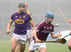 Galway v Wexford Round two of the Allianz Dvivision 1B hurling league at the Pearse Stadium.<br />
Galway's Johnny Coen and Wexford's Jack O'Connor