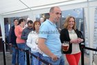 <br />
Queueing for food, at the Medtronic BBQ in aid of Galway Autism Partnership at NUIGalway.  