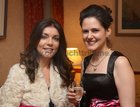 Grace Clarke and Sonja Khan, both of the NBCRI, at the National Breast Cancer Research Institute (NBCRI) Valentines Ball at the Ardilaun Hotel.