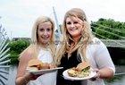<br />
Sandra Dolan, Cappatagle and Valerie Cunniffe, Monivea, at the Medtronic BBQ in aid of Galway Autism Partnership at NUIGalway.  
