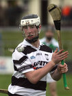 Turloughmore's, Gary Burke, during the Senior Hurling Championship at Athenry.