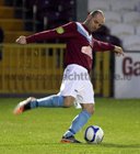 Mervue United v S D Galway Airtricity League First Division game at Terryland Park.<br />
Eric Browne, S D Galway