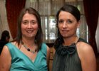 Sisters Cliodhna Connolly, Athenry, and Grainne McGann, President, Monivea RFC, at the Connacht Rugby Awards dinner at the Ardilaun Hotel.