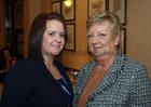 Laura Walsh and her mother Bernie of Beech Avenue, Renmore, at St. Joseph's College "The Bish" Rowing Club's celebration dinner at the Ardilaun Hotel.