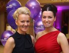 Sisters Sinead and Eimir Geraghty, Ballyburke, Knocknacarra, at the Charity Take Me Out Ball in aid of Cancer Care West at the Salthill Hotel.
