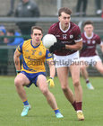 Galway v Roscommon Allianz Football League Division 1 Game at Hyde Park, Roscommon.<br />
Galway's Robert Finnerty and Roscommon's David Murray