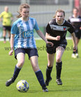 Salthill Devon v Corrib Celtic Galway League Women's Cup final at Eamonn Deacy Park.<br />
Salthill Devon and , Corrib Celtic