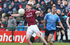 Galway v Dublin Allianz Football League Division 1 game at the Pearse Stadium.<br />
Galway's Thomas Flynn and Dublin's James McCarthy