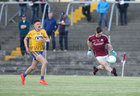 Galway v Roscommon Minor Football Championship game at Tuam Stadium.<br />
Cathal Sweeney, Galway and Shane Cunnane, Roscommon