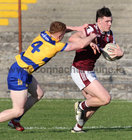 Galway v Roscommon Connacht GAA Under 20 Football Championship 2025 Round 4 game in Tuam Stadium.<br />
Galway's Sean O'Connor and Roscommon's Cillian Campbell