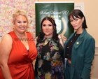 Ciara Horan, Galway Bay Hotel, Edwina Rickard, West United committee, and Kelly Casey, Flying High Fitness at the West United FC 80th anniversary celebrations in the Galway Bay Hotel.