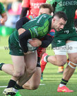 Connacht v Emirates Lions BKT United Rugby Championship game at Dexcom Stadium.<br />
Connacht's and , Emirates Lions