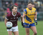 Galway v Roscommon Allianz Football League Division 1 Game at Hyde Park, Roscommon.<br />
Galway's Robert Finnerty and Roscommon's Conor Cox 