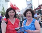 Aine Mannion and Kay Ryder, Headford, at the Races on Tuesday evening 
