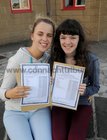 Grace Kelly, Gort and Dandy Murray, Ardrahan,  after collecting their Leaving Cert results from Gort Community College. 