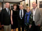 Pictured at Galwegians RFC celebration dinner at the Westwood House Hotel were Dick O'Hanlon, Club Vice President, and his wife Angela, Vincent O'Sullivan, former President, and his wife Teresa, and Eric Elwood, Connacht Domestic Rugby Manager.