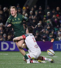 Connacht v Ulster BKT United Rugby Championship at Dexcom Stadium.<br />
Connacht's Sam Gilbert and James Hume, Ulster