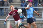 Galway v Dublin Allianz Football League Division 1 game at the Pearse Stadium.<br />
Galway's Adrian Varley and Dublin's James McCarthy
