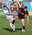 Craughwell United v Corofin United Championship Cup Final at Eamonn Deacy Park.<br />
Nathan Kearney, Corofin United and Alan Callanan, Craughwell United<br />
<br />
