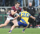 Galway v Roscommon Allianz Football League Division 1 Game at Hyde Park, Roscommon.<br />
Galway's John Daly and Roscommon's Jack Duggan