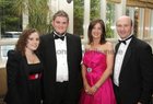 Joelene Stephens, Simon Glynn and Sinead and Edward McHugh pictured at Corinthians RFC annual dinner at the Westwood House Hotel.