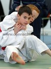Tomás Ó Cualáin, An Spidéal Judo Club (front) and Conor Murray, Annaghdown Judo Club, competing at the Connacht Judo Championships in the Knocknacarra Community Centre. 