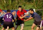 At the finals night of Tag Rugby at Galway Corinthians at Corinthian Park, Cloonacauneen.<br />
<br />
Ryans Lions' Robert Gillen