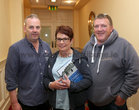 Tom O'Connor, Sharon O'Reilly, Chairperson, The Village Salthill, and Anthony O'Reilly at the launch of Paul McGinley's Salthill - A History, Part 1, at the Galway Bay Hotel.