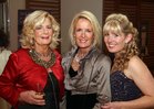 Bernadette and Anne Martina Mulligan fro  Salthill, and their neice Cathy Mulligan, Barna, at the Irish Friends of Albania Annual Charity Ball at the Radisson Blu Hotel.