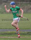 Calasanctius College Oramnmore v St Mary's C.B.S. Enniscorthy All-Ireland Post Primary Schools Paddy Buggy Cup (Senior B Hurling) semi-final at Rathdowney, Co Laois.<br />
Gus Lohan after scoring a goal for Calasanctius College Oranmore
