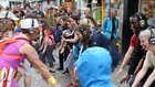 David Naylor from Australia is Guru Dudu taking the public on a ‘silent disco’ walk through the city centre to the Spanish Arch as part of Galway International Arts Festival. 