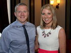 James and Susie Heaslip at Galwegians RFC celebration dinner at the Westwood House Hotel.