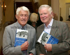 Benny O'Connor and Frank Hallinan at the launch of Paul McGinley's Salthill - A History, Part 1, at the Galway Bay Hotel.
