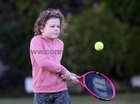 Niamh O'Brien of Galway Lawn Tennis Club competed in the Under 8 competitions at the Galway Lawn Tennis Club Junior Tournament last weekend.