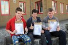 <br />
 After collecting her Leaving Cert results from Gort Community College. were: Frazer Pond, Donnacha Connolly and Seamus Simons, all of Gort.  after collecting their Leaving Cert results from Gort Community College. 