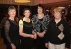 Ann Duane and Joan Boyle, Loughrea, Ann Keely, Gort, and Rita Caulfield, Claregalway, at the National Carers conference dinner at the Radisson Blu Hotel